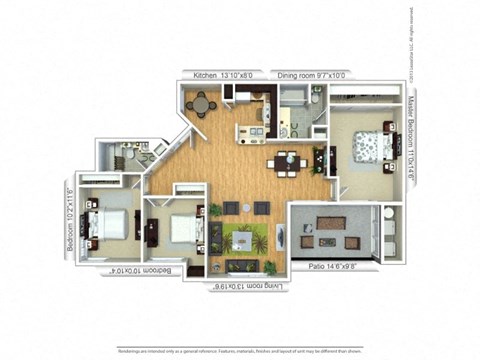 a floor plan of a house